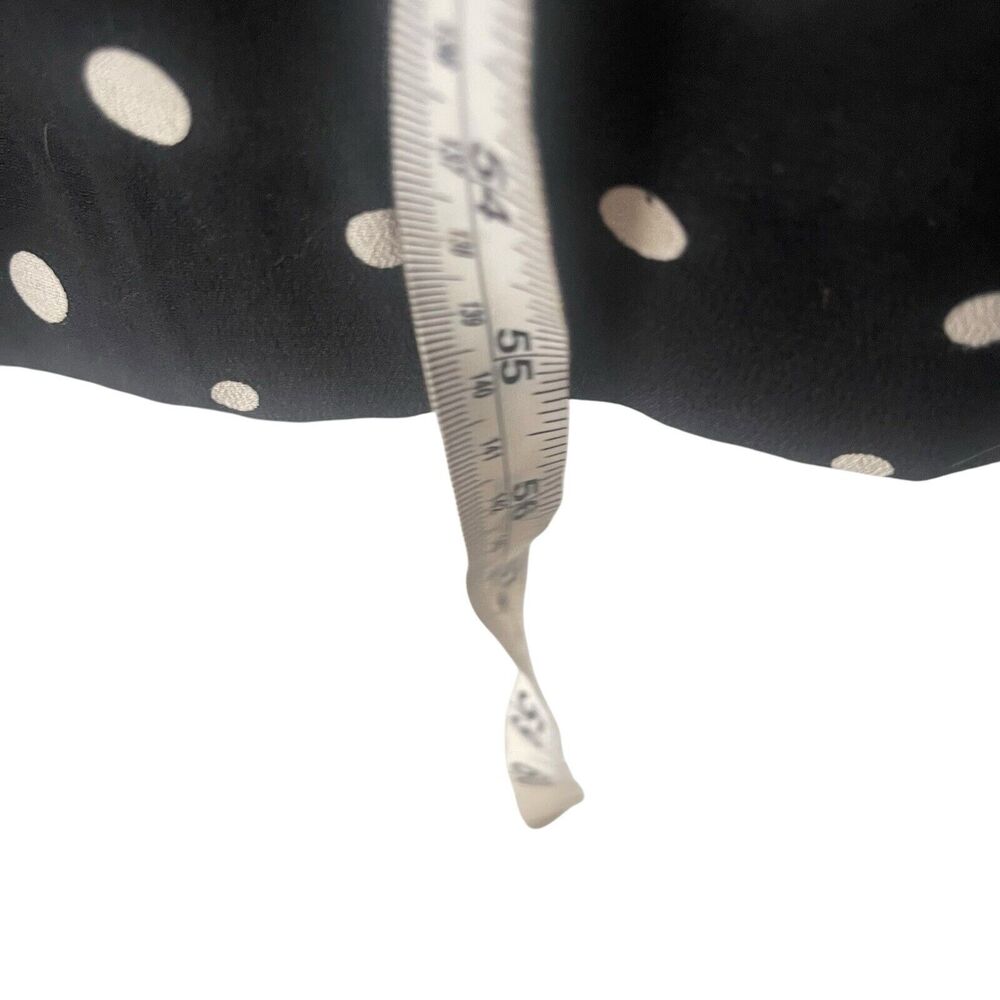 Virgo Black and White Polka Dot Dress - Picture 9 of 10
